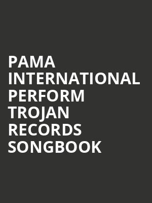 Pama International Perform Trojan Records Songbook at O2 Academy Islington